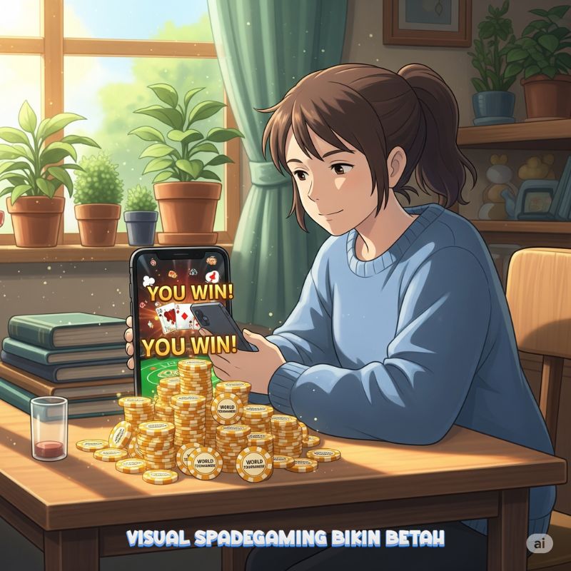 Visual Spadegaming Bikin Betah